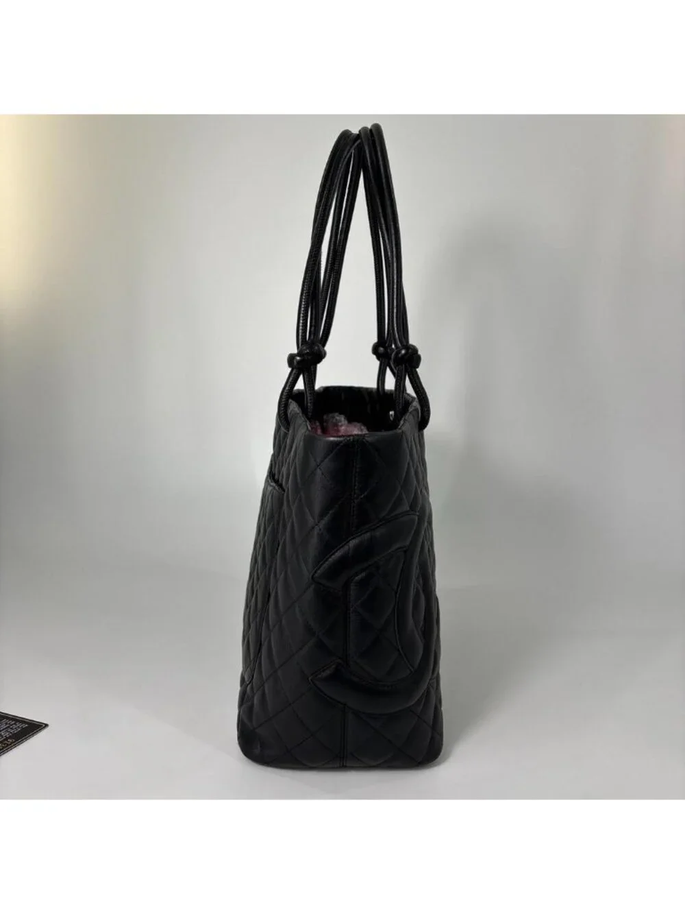 Chanel Cambon Line Large Tote Black - Picture 4 of 16